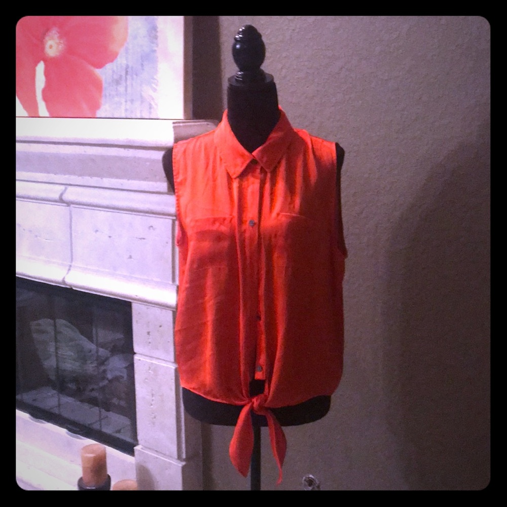 Vince Camuto Orange Top